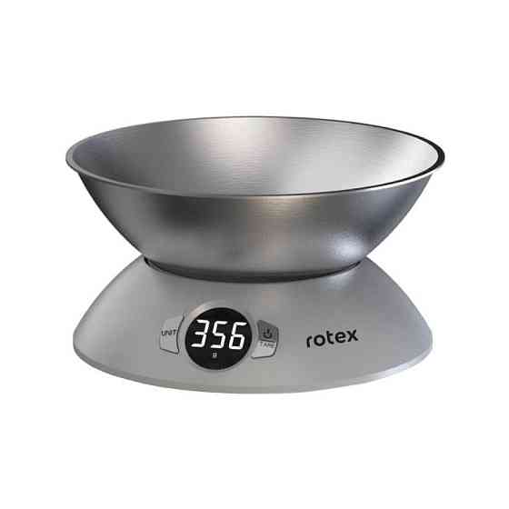 Весы кухонные Rotex RSK18-S 5 кг серебристые Киев