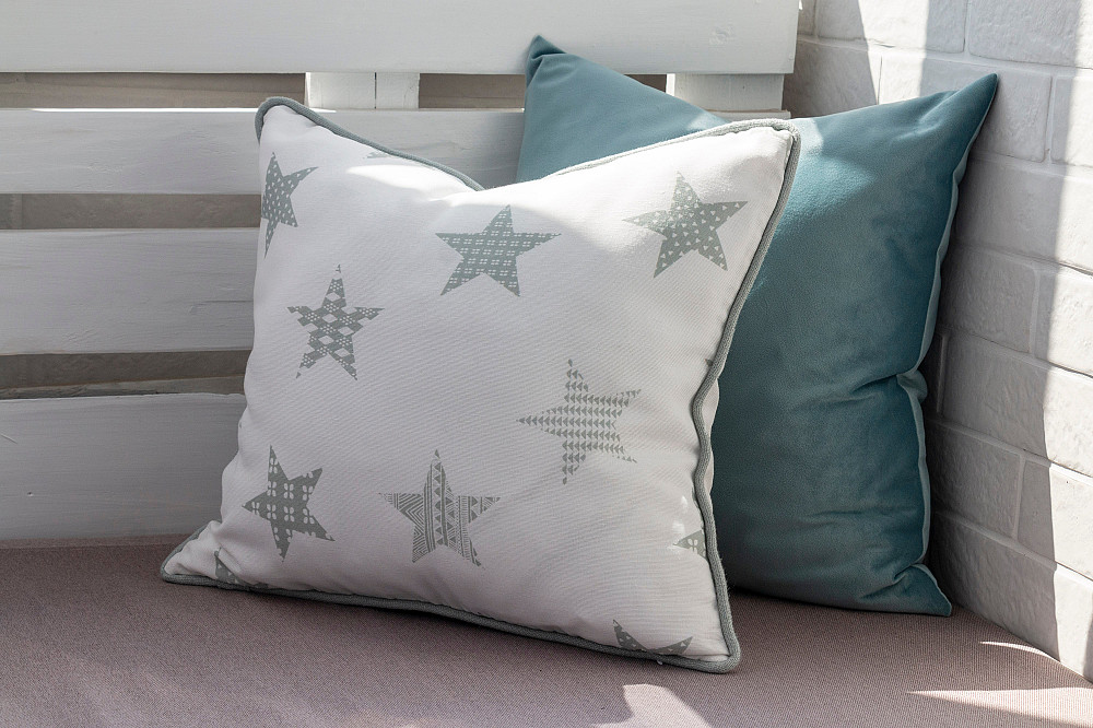 Декоративна подушка зірочки, наволочка для декоративної подушки Львов - изображение 7