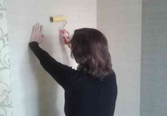 Поклейка обоев Киев Шпаклевка Покраска Київ