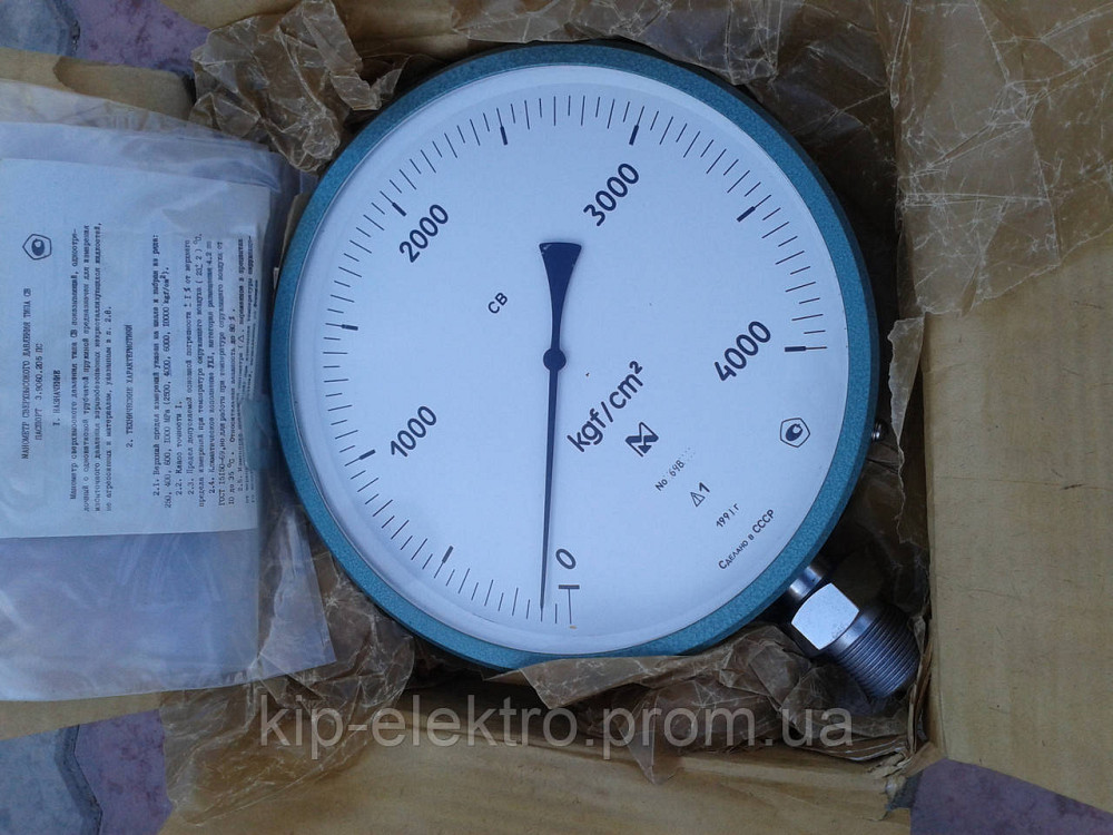 Манометр сверхвысокого давления СВ-4000 (СВ.4000, СВ 4000, СВ4000, СВ26Р, СВ-26Р, СВ 26Р, СВ) Київ - зображення 6