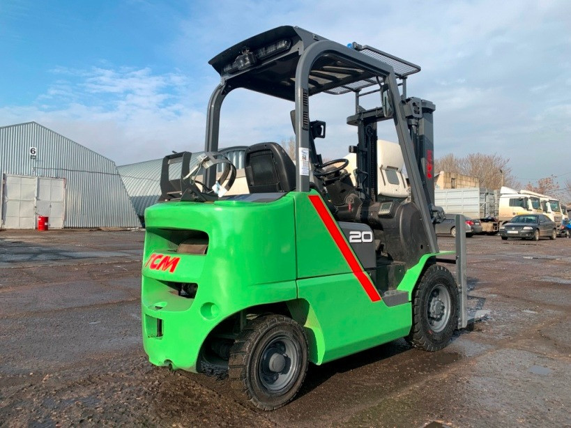 Газ-бензиновий навантажувач TCM (Nissan), із напрацюванням 7644 мотогодин. Модель: FHGE20T5. Полтава - зображення 4