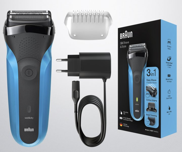 Електробритва Braun Series 3 310BT 7 Вт Київ - зображення 1