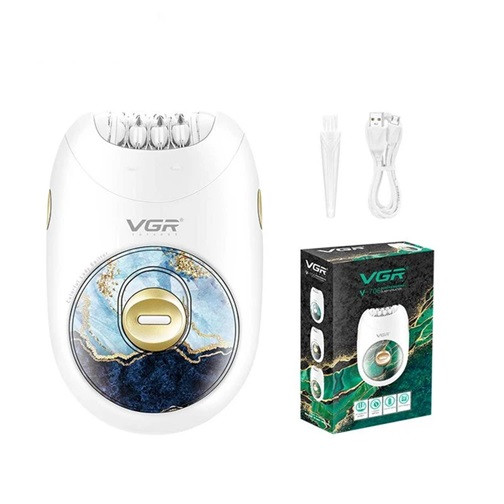 Эпилятор женский VGR V-706 GREEN зеленый Київ - зображення 1
