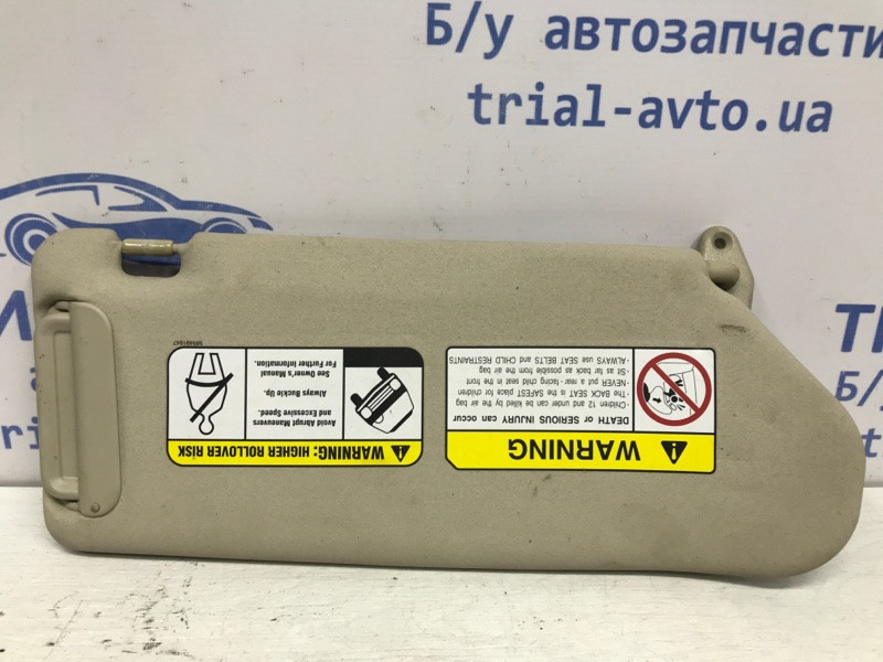 Козырек солнцезащитный левый Mitsubishi Pajero Sport K9 3.0 БЕНЗИН 6G72 1996 (б/у) Київ - зображення 4