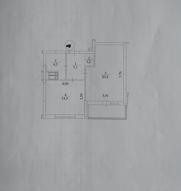 Продажа 1-ной квартиры Голосеевский р-н метро Теремки Заболотного 15 Київ - зображення 9