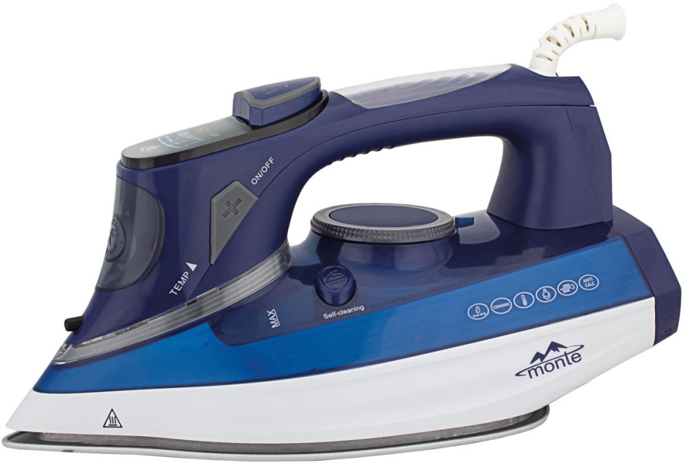 Утюг Monte MT-1521 3000 Вт синий Киев - изображение 1