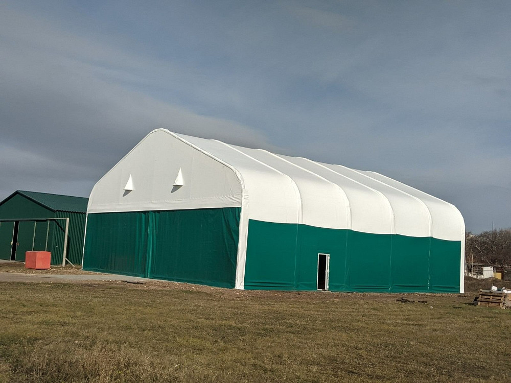 Каркасно-тентовый ангар, сборно-разборный, 18х20 м. Харків - зображення 5