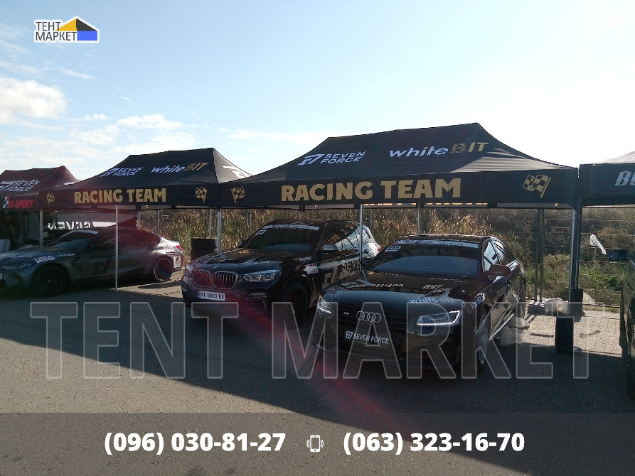 Racing Tent мобільні шатри палатки для автоспорту та мотоспорту з персональним дизайном виготовлення Запоріжжя - зображення 7