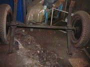 Ось, рессоры колес ПКС-3,5 Полтава
