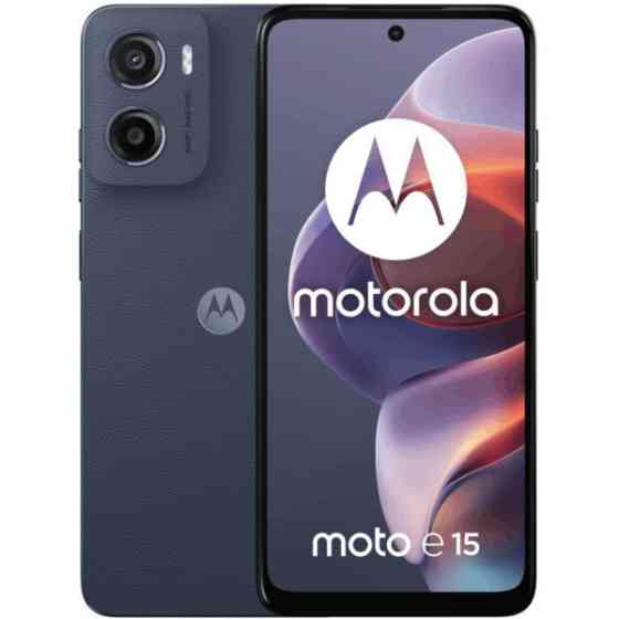 Смартфон Motorola Moto E15 2/64GB Denim Blue (No Adapter) Global (PB6S0021PL) UA (Код товару:42396) Харків
