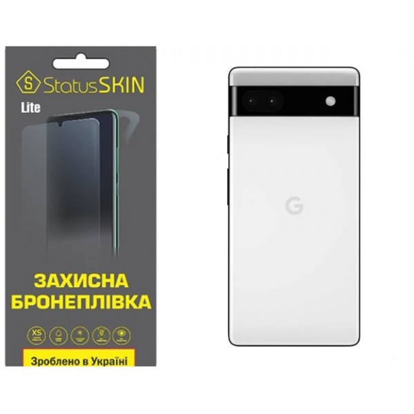Поліуретанова плівка StatusSKIN Lite на корпус Google Pixel 6a Глянцева (Код товару:32391) Харьков - изображение 2