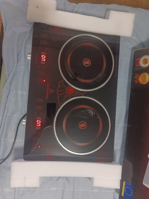 Инфракрасная электроплита с индукционным нагревом Дніпро - зображення 1