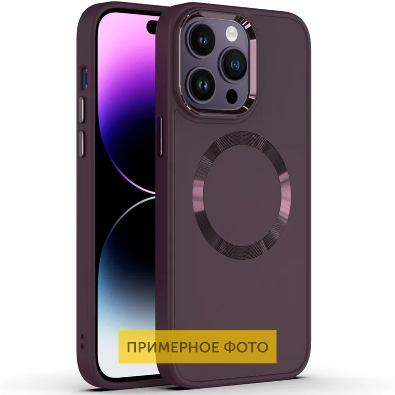 TPU чехол Bonbon Metal Style with MagSafe для Apple iPhone 16 Pro (6.3") Херсон - зображення 1