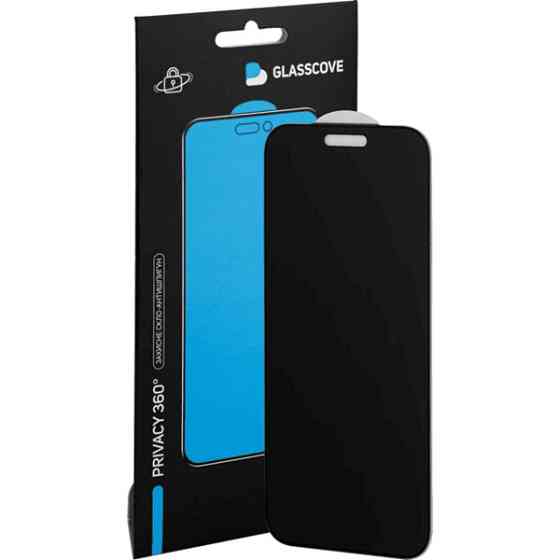 Захисне скло Glasscove Privacy 360 для iPhone 16 Pro Max Black Харків