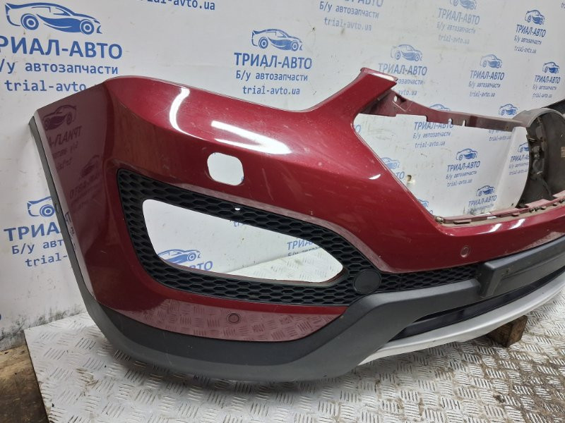 Бампер передний Hyundai Santa fe DM 2.2 DIESEL D4HB 2012 (б/у) Київ - зображення 4