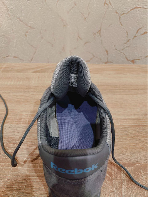 Оригінальні нові замшеві кросівки снікерси Reebok 40.5р./26.5 см Раздельная - изображение 5