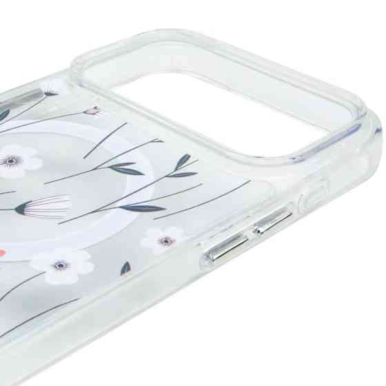 TPU+PC чехол Clear Garden with MagSafe для Apple iPhone 17 Pro (6.3") Херсон