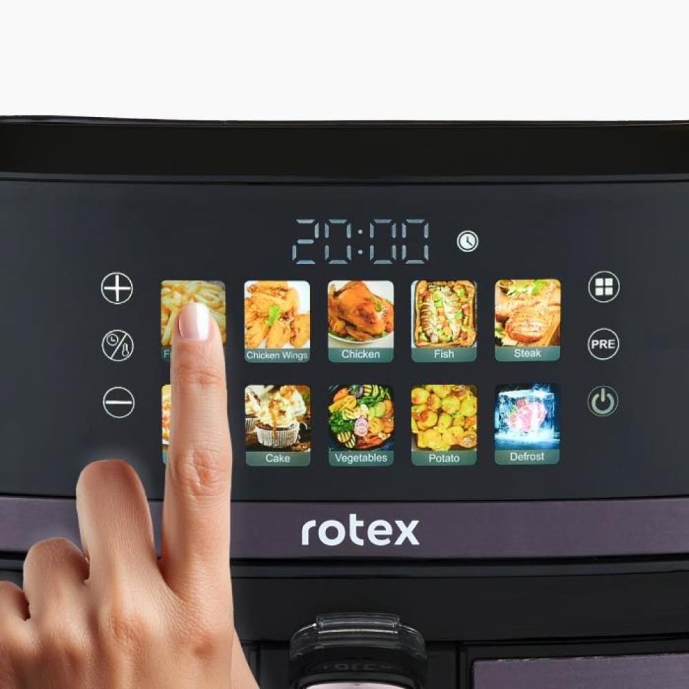 Мультипечь Rotex Up&DownFry ROM980-XXL 2000 Вт черная Киев - изображение 3