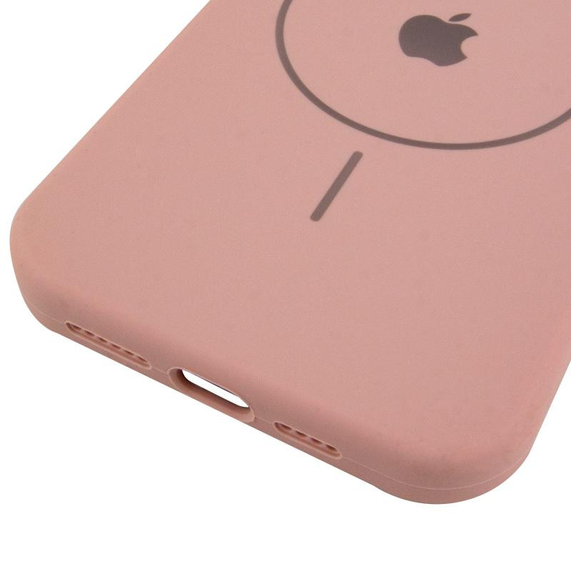 Чехол Silicone Case Full Protective (AA) V2 with MagSafe для Apple iPhone 13 Pro Max (6.7") Херсон - зображення 5