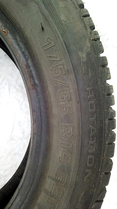 шина зимова 175\65 р14 одна штука.на запаску.2018р. Львов - изображение 4