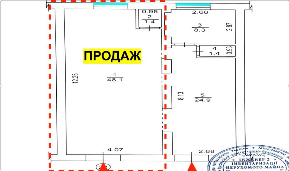 Продаж фасадної торгової площі 50м2 з орендарем, вул.Севастопольська Киев - изображение 4