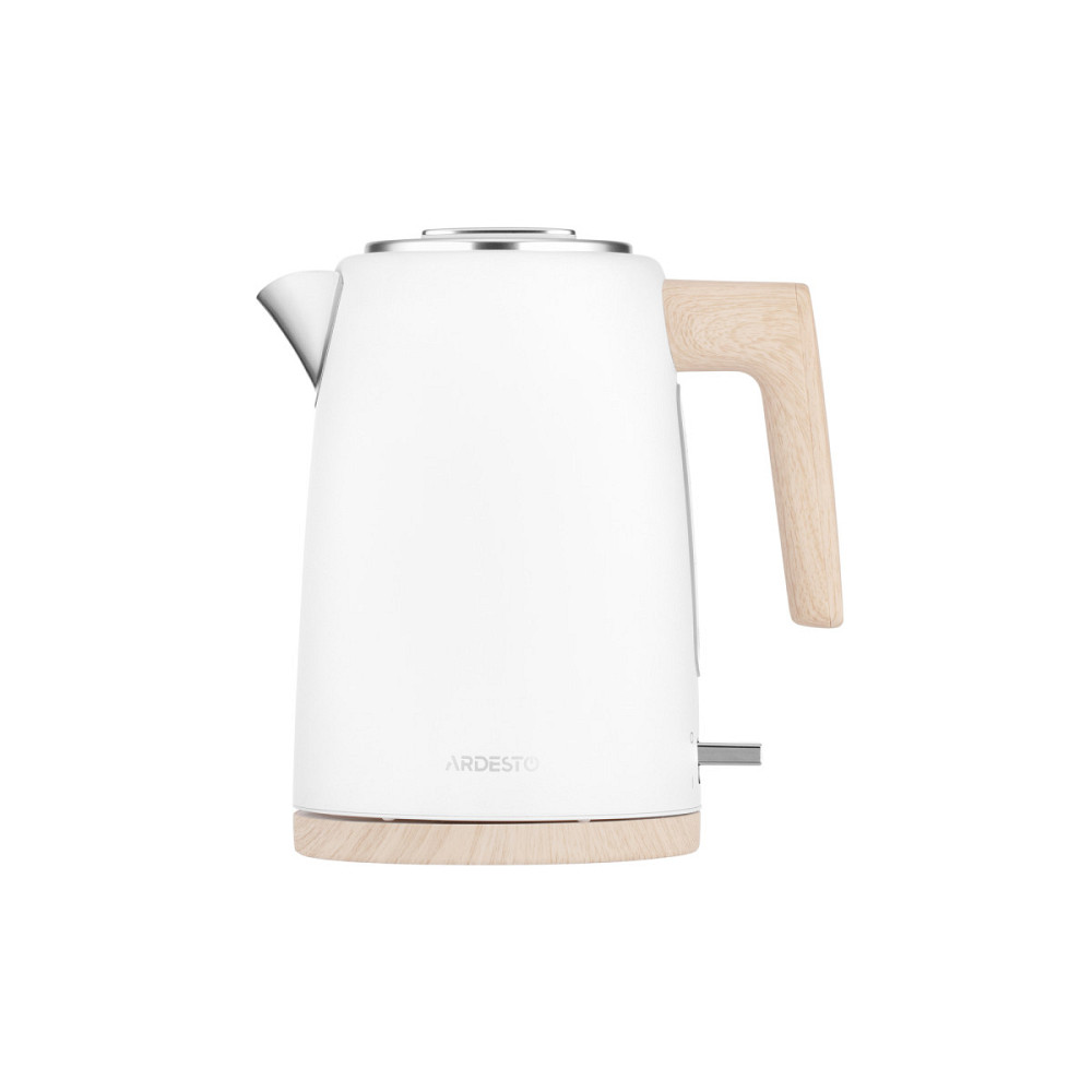 Электрочайник Ardesto EKL-F420WWD 1.7 л белый Київ - зображення 1
