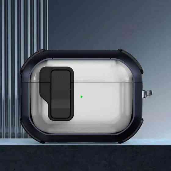 Футляр противоударный Locking Button для наушников Airpods Pro 3 Херсон