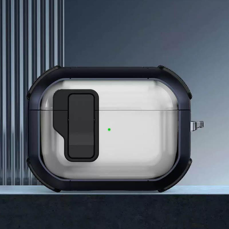 Футляр противоударный Locking Button для наушников Airpods Pro 3 Херсон - изображение 2