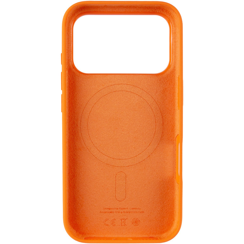 Чехол Silicone case (AAA) with Magsafe and Animation для Apple iPhone 17 Pro Max (6.9") Херсон - изображение 4