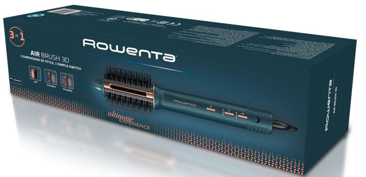 Стайлер Rowenta Air Switch 3D 3в1 UB9720E0 1100 Вт черный Київ - зображення 6