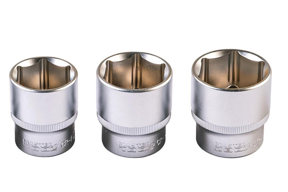 Набор инструментов MASTERTOOL PROFI ½" 32 шт 8-32 мм CrV50BV30 противоударный кейс 78-4032 Харків - зображення 8