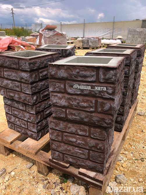 Бетонні вироби, стовпи, парапети, кришки для стовпів від виробника Запорожье - изображение 7