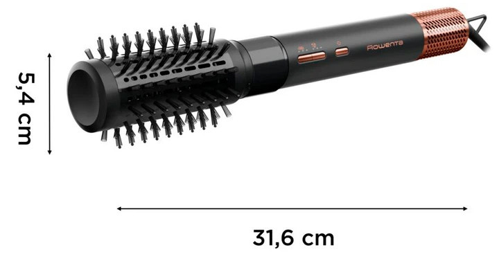 Фен-щетка Rowenta Air Shape UB9820E0 1300 Вт черный Київ - зображення 6