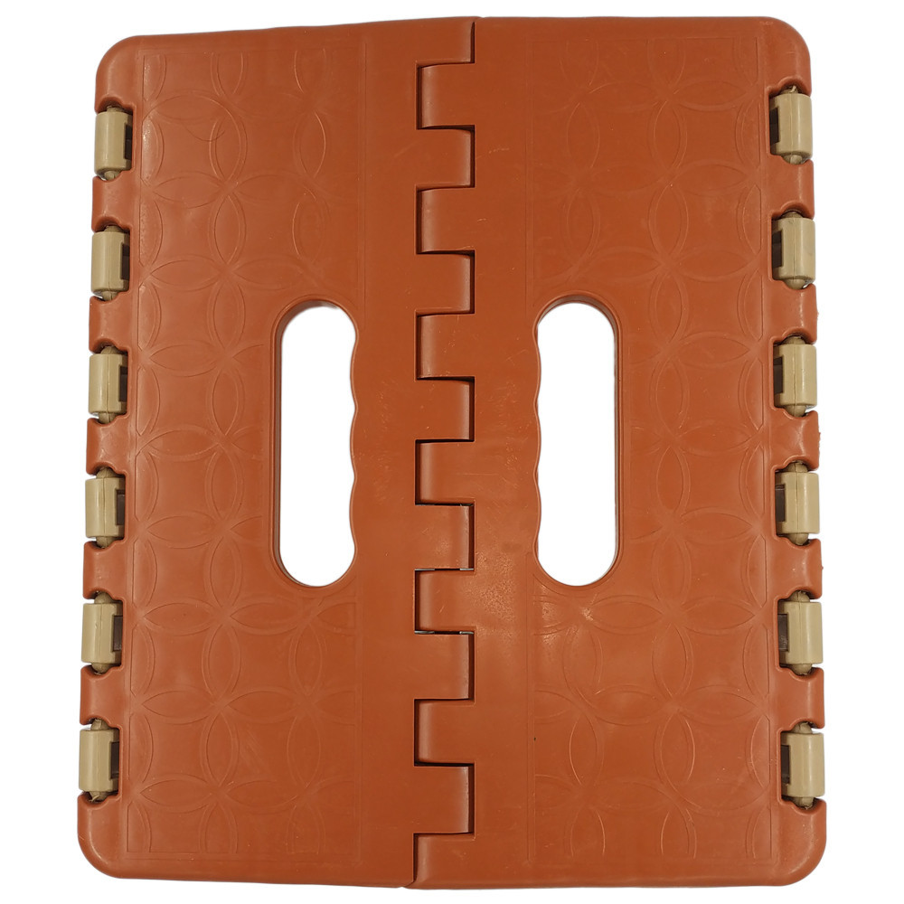 Табурет раскладной Planet 45 см коричнево-бежевый Киев - изображение 4