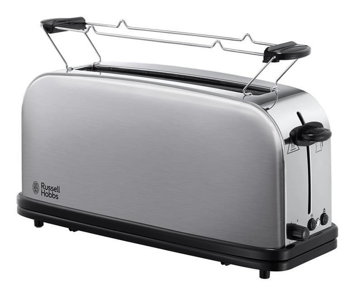 Тостер Russell Hobbs Oxford 4 SliСe Long Slot 23610-56 1600 Вт серый Київ - зображення 1