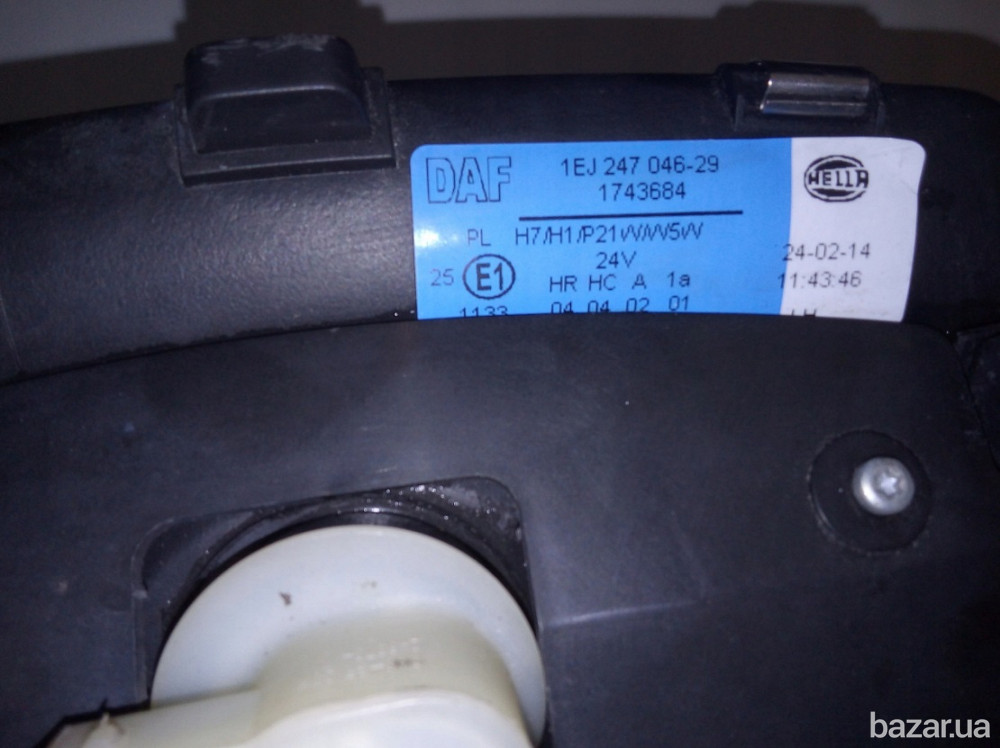 1699300 Фара левая DAF XF 105 1743684 Дніпро - зображення 3
