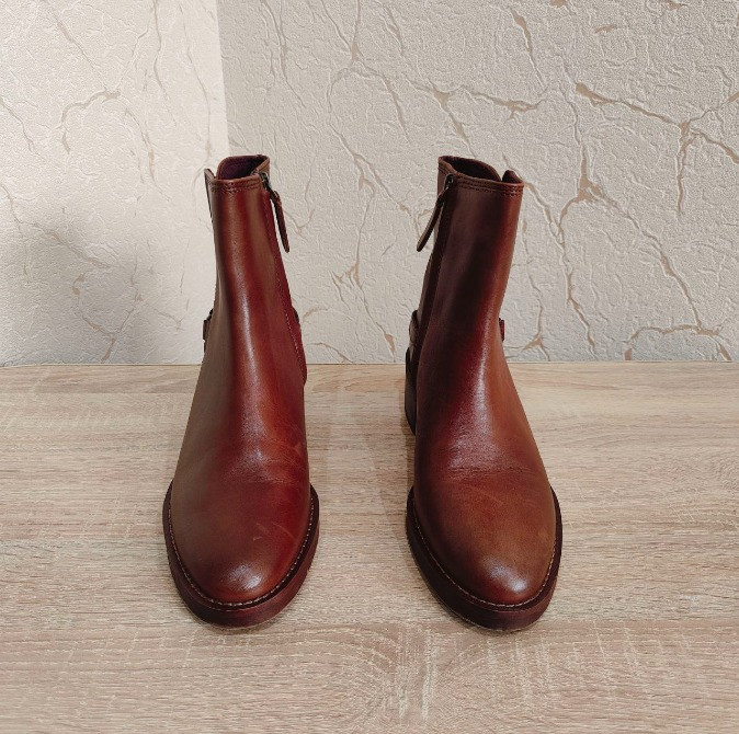 Шкіряні Ботинки Franco Sarto Women's L-colt Ankle Boot 39р/27 см Раздельная - изображение 6