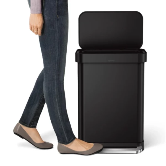 Урна с педалью 45л с карманом для мешков CW2103 Киев