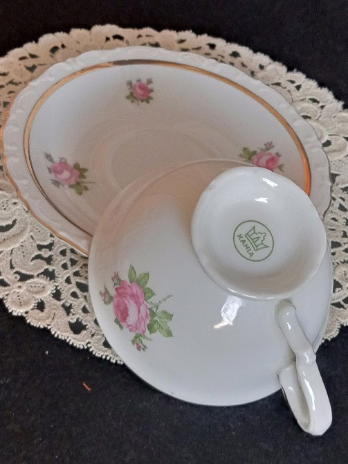 Чайная пара РОЗА \ KAHLA, Германия\ Дніпро - зображення 2