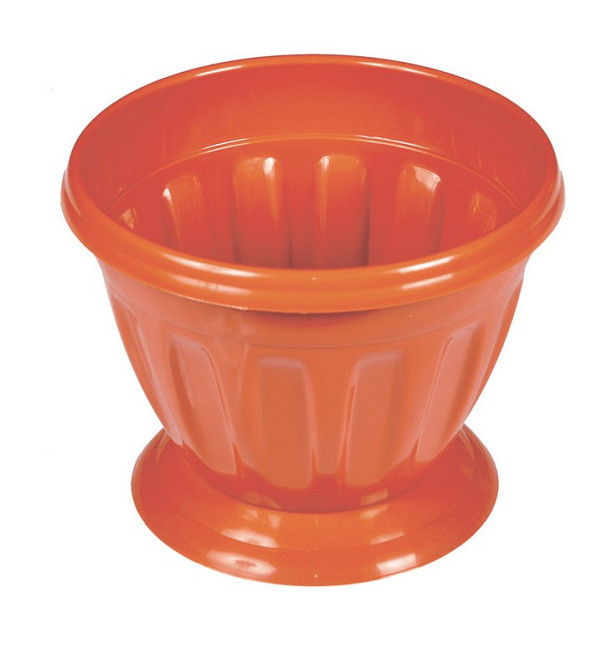 Кашпо ГОСПОДАР "СОФИ" Ø13 см коричневое 92-8009 Харьков - изображение 1