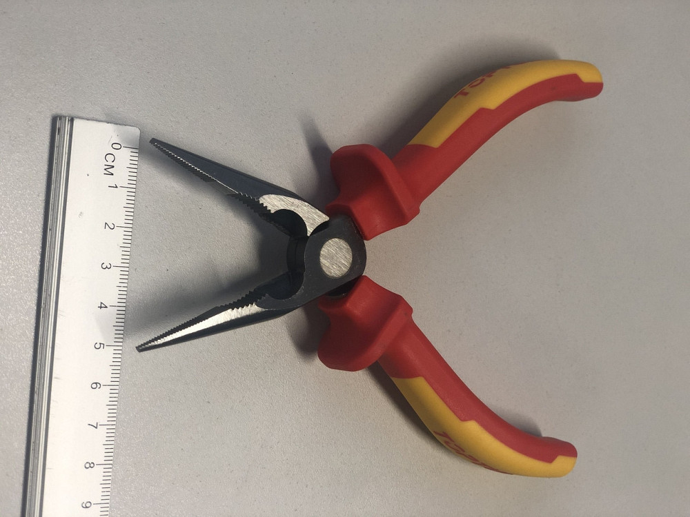 Плоскогубцы диэлектрические удлиненные 6" 1000V VDE TOPTUL DGCB2206 Харків - зображення 7