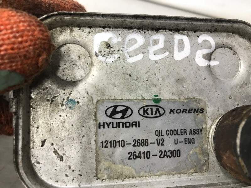 Теплообменник Kia Ceed JD 1.6 DIESEL D4FB 2012 (б/у) Киев - изображение 4