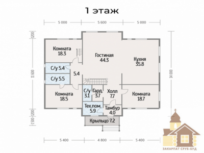 Купити зрубовий дім під ключ Закарпаття Одеса