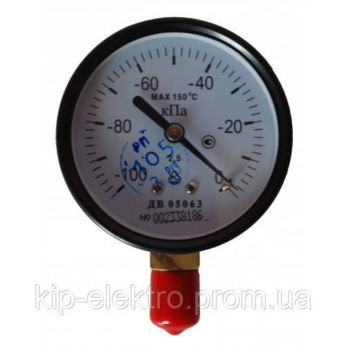Вакуумметр показывающий ДВ 05063 (ДВ05063, ДВ-05063, ДВ 05-01, ДВ 05) - радиальный штуцер (РШ) Київ - зображення 2