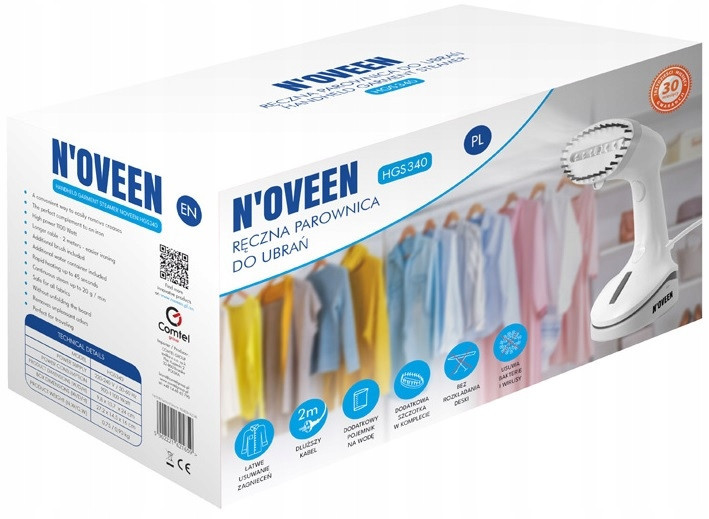 Ручной отпариватель для одежды Noveen HGS340 Одеса - зображення 5