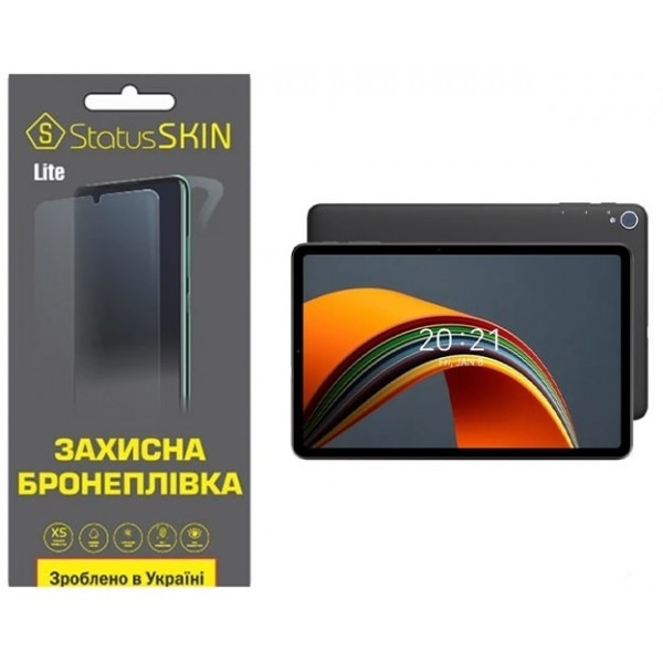 Поліуретанова плівка StatusSKIN Lite на екран Alldocube iPlay 40H Глянцева (Код товару:28070) Харків - зображення 1