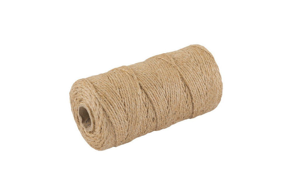 Шпагат джутовый ГОСПОДАР Ø 2 мм 0.4 кг катушка 92-0613 Харьков - изображение 1