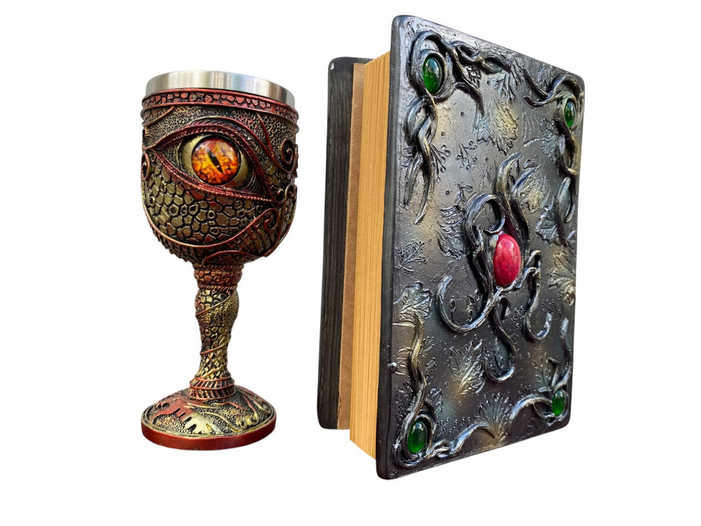 Подарочный набор Бокал 3 Глаз и Блокнот 3 «Лесный Гримуар Лисы» (код 00623) Київ - зображення 4