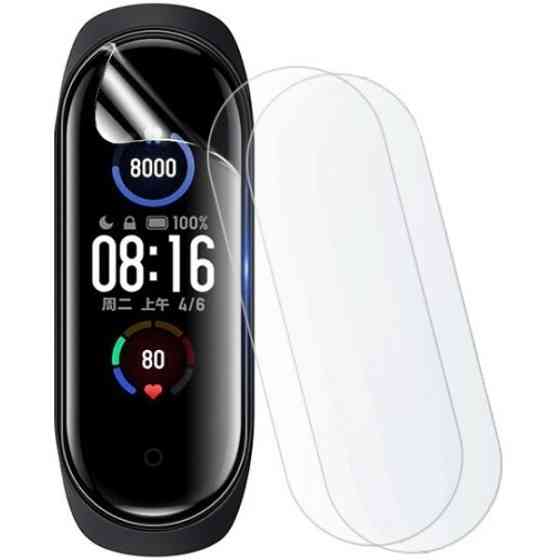 Набір захисних глянцевих гідрогелевих плівок DM для Xiaomi Mi Band 7 (3 шт) Харків