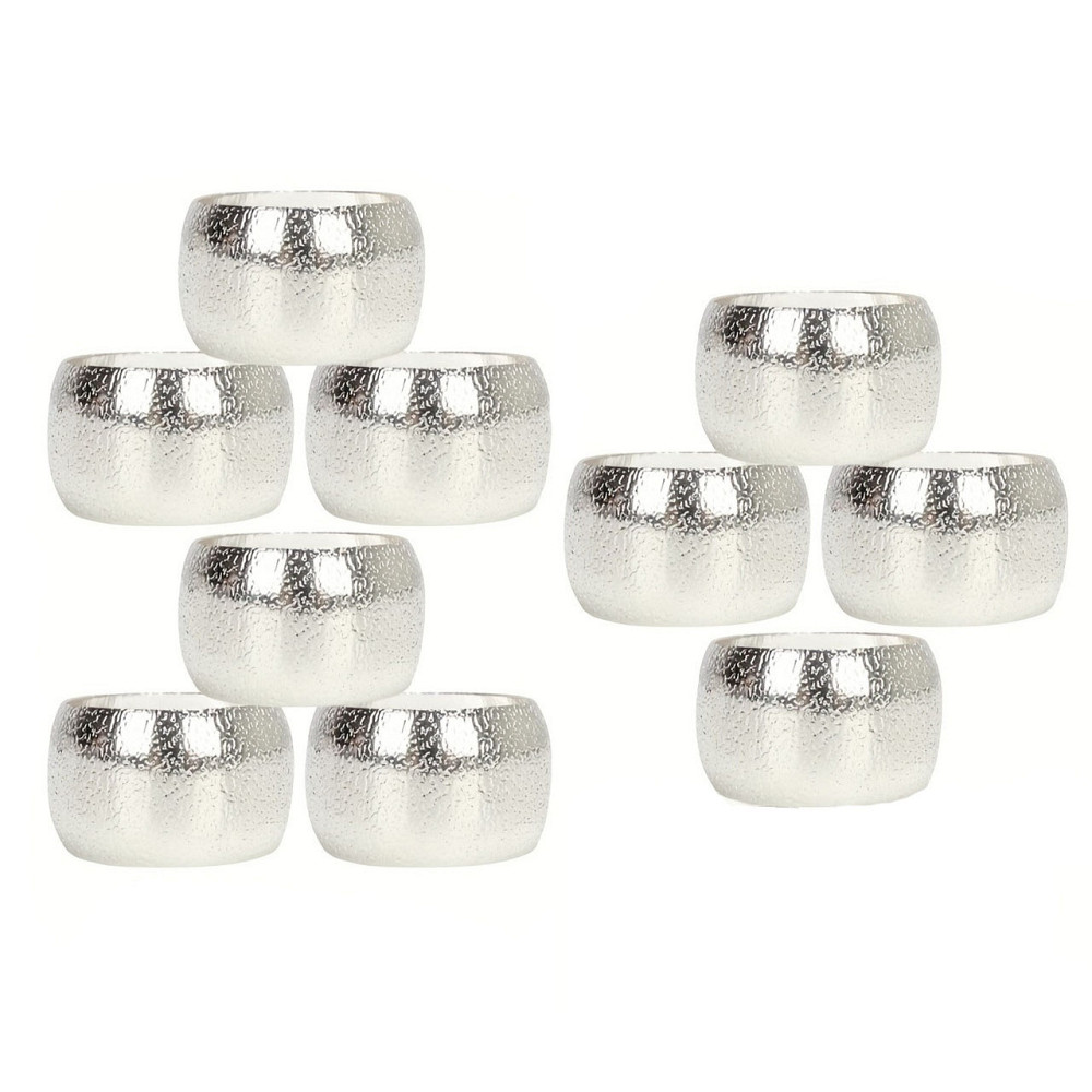 Набор колец для салфеток Leeseph Silver 6 шт Mv078 Одесса - изображение 3